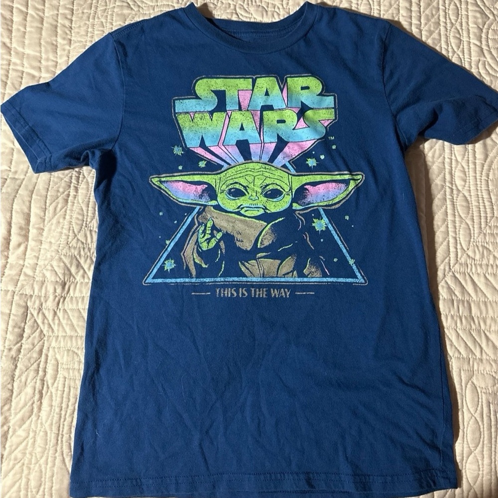 Star Wars, Kids T-Shirt, Baby Yoda, Grogu,
Size Large(10-12), NWOT